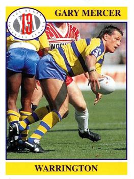 1991 Merlin Rugby League #102 Gary Mercer Front